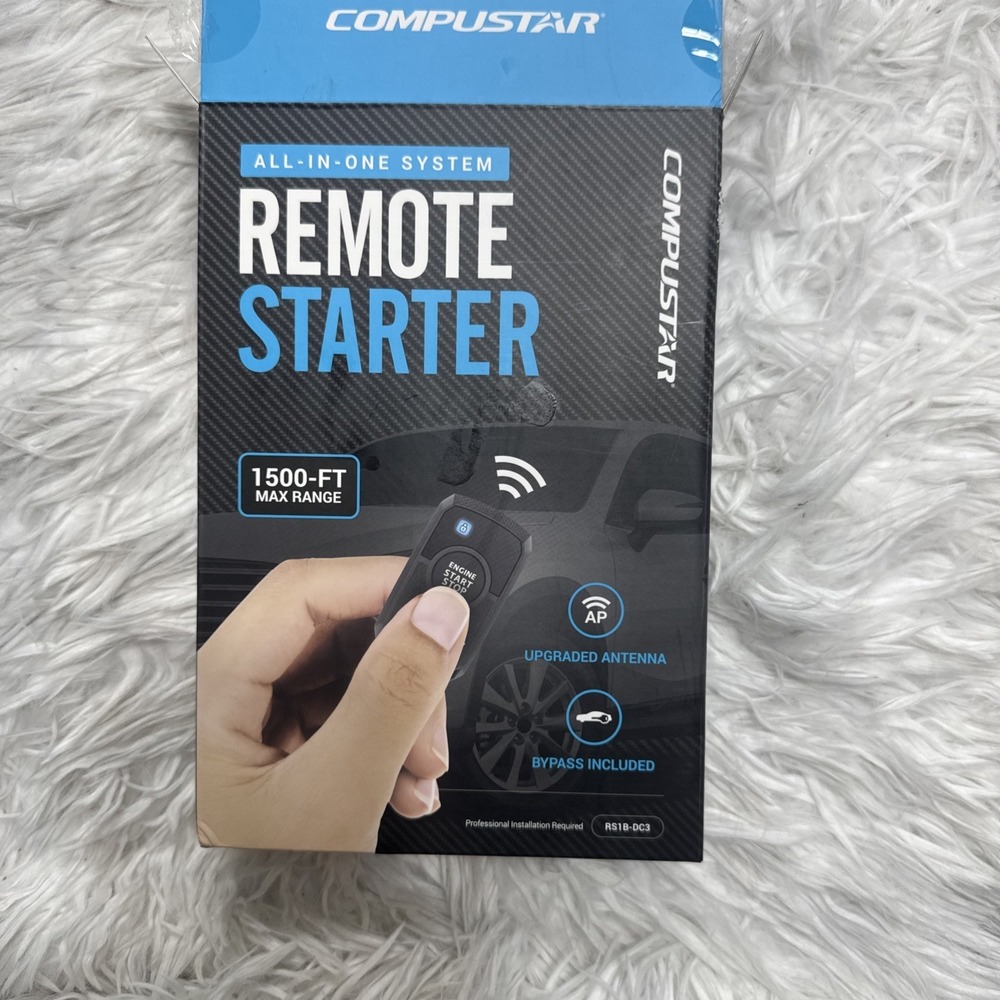 NEW‎ Compustar Remote Starter All In One System 1500ft Range OEM Key fob Start